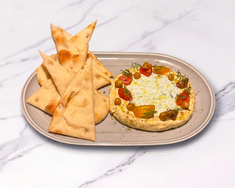 TZATZIKI.&.HUMMUS