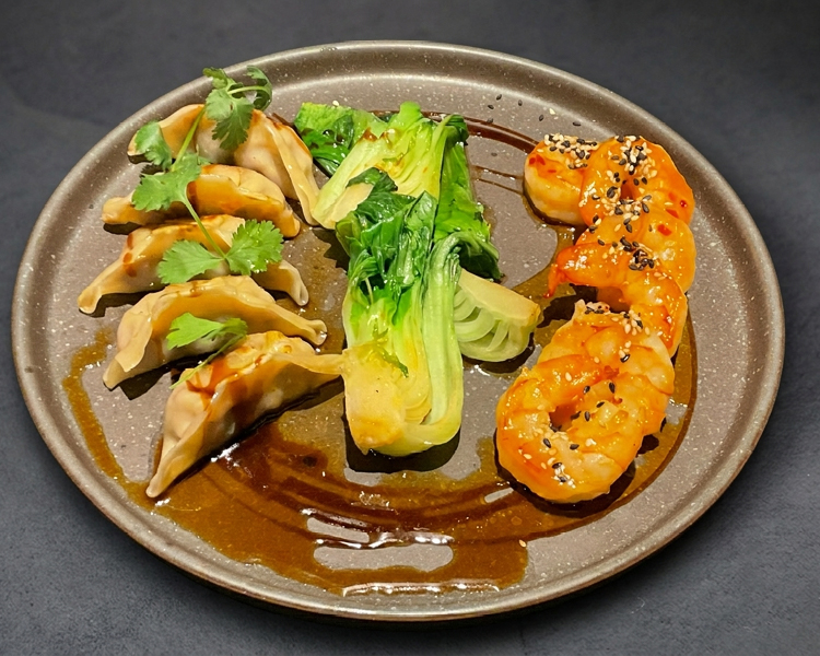 GYOZA.&.PRAWNS